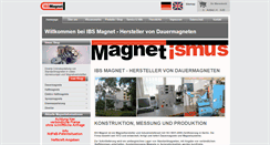 Desktop Screenshot of ibsmagnet.de